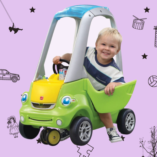 Step 2 easy turn coupe, green - Image 2