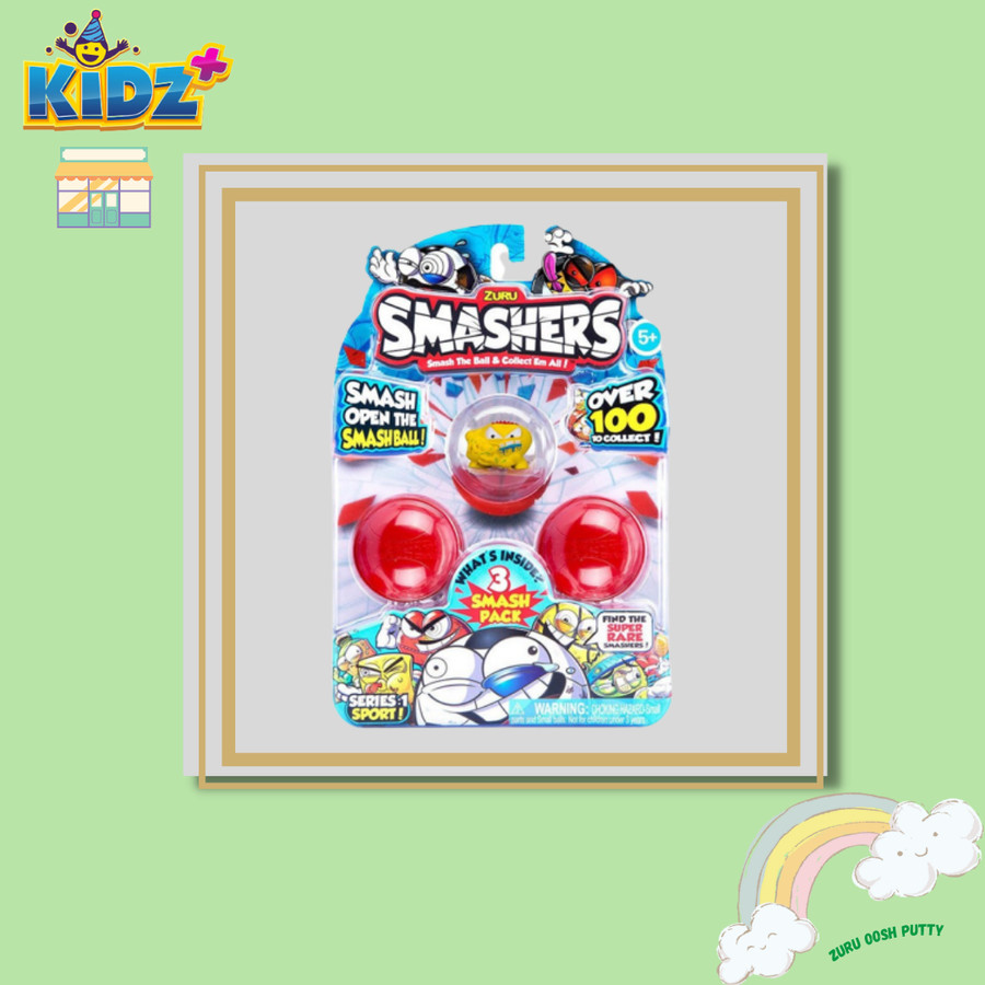 Zuru Smashers 3 Pk Smashball