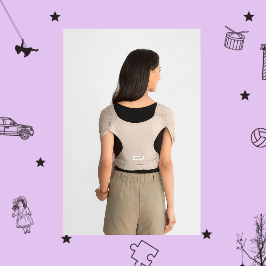 Sewa Konny Baby Carrier Summer - Beige L - Image 3