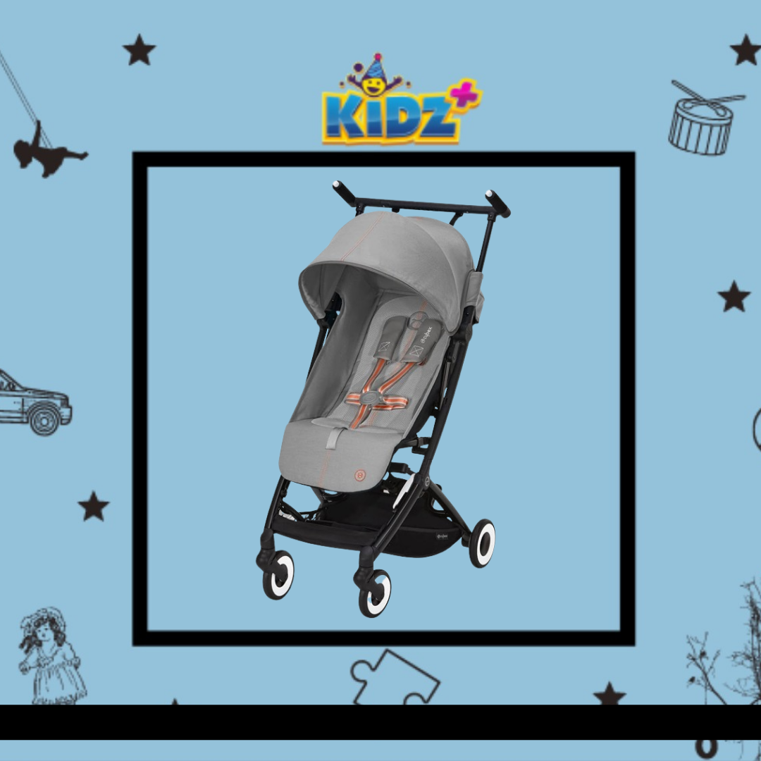 Sewa Cybex Libelle Stroller - Lava Grey on Silver
