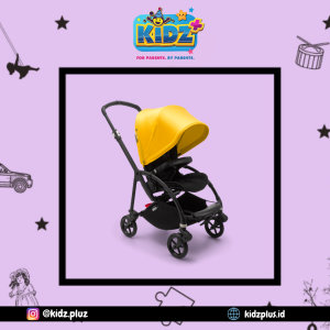 Bugaboo Bee 6 Complete Stroller - Aluminium/Lemon Yellow