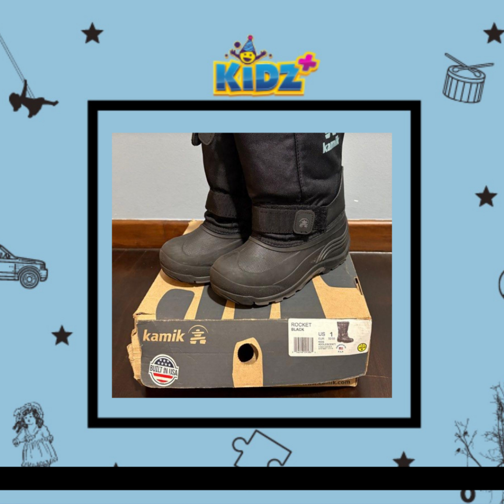 Sewa Kamik Winter Snow Boots Kids Shoes Warm ( US1 )