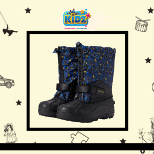 Sewa Columbia Youth Powderbug Forty Print Snow Boots / Winter Boots - size 4