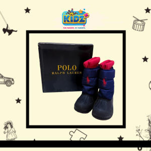 Sewa Polo Ralph Lauren Navy Blue Snow Boots / Winter Boots 24CM